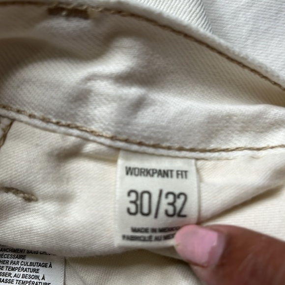 BDG Men's Off-White Straight Jeans 30/32 - Picture 4 of 9